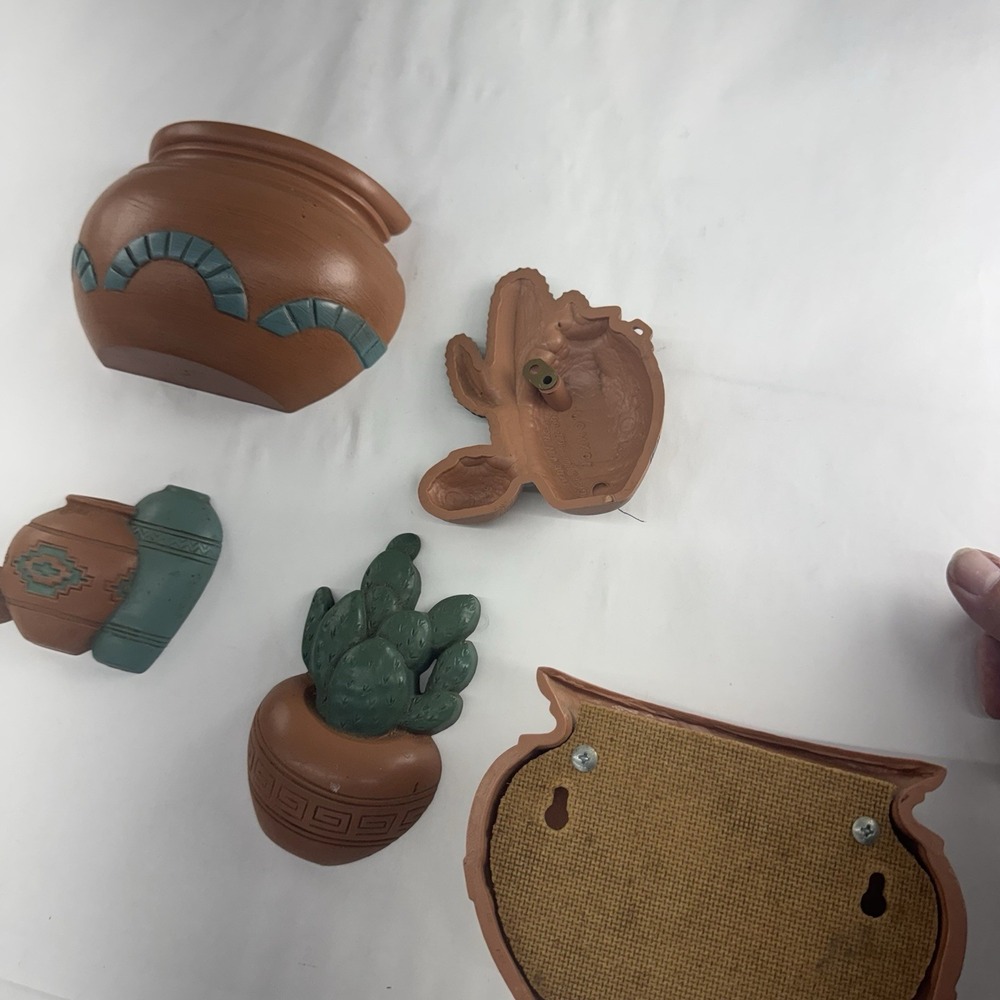 Burwood Southwest Western Wall Art Decor Plaques Home Interior Vintage 5 Pc - Picture 4 of 6